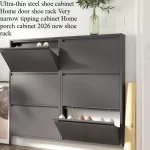 Room Organizer Shoe Rack Office Storage Hotel Wooden Shoes Rack Shoe Cabinet Hallway Shelving Szafka Na Buty Home Furniture