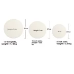 Creative Ceramic Rectangular Plate Pure White 10 Inch Western Dinner Plate Sushi Pasta European Style Steak Plate Italian Style - Image 15