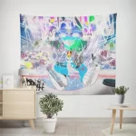 Aertemisi Icedancer Bladee Tapestry Wall Hanging Art for Bedroom Living Room Decor College Dorm Party Backdrop Home Decoration