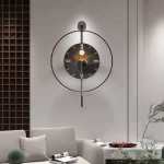 Modern Wall Clocks Living Room Minimalist Wall Watch Creative Bedroom Silent Round Clocks Fashion Home Decoration Accessories