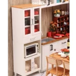 1:6 Doll House Mini Model Furniture Accessories ABS Cupboard Sideboard Kitchen Storage Cabinet Bjd Gsc Blyth Soldier Lol Decor - Image 5