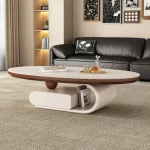 Writing Luxury Side Table Modern Decoration Designer Storage Standing Moving Coffee Table Dinner Mesas Bajas Home Furniture
