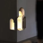 Corner Embedded Sconces Modern Wall Lamp for Bedroom Indoor Wall Light Fixture Home Decor Walkway Aisle Wall Sconce Lighting