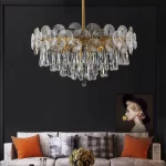 Living Room Luxury Crystal Chandelier Home Decor Items Lustre Modern Ceiling Chandeliers Lights Led Ceiling Light Chandelier - Image 4