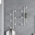Creative Hooks Coat Rack Wall Decoration Metal Iron Art Clothes Hanger Furniture Porch Bathroom Bags Scarf Ornaments Organizer - Image 2