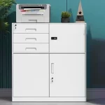 3/4/5 Drawer Office Filing Cabinet Lock Dividers Storage Filing Cabinets Living Room Organizer Cabinet Kitchen Home Furniture