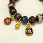 Fashion Ethnic Incense Gray Colored Glaze Bracelet Qin Xiaoxian With Beijing Yonghegong Beast Bangle for Men Women Gift - Image 3