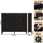 Slim Bedroom Storage Shoe Rack Display Hotel Room Farmhouse Shoe Cabinet Small Office Rangement Chaussures Home Furniture - Image 43