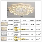Modern Crystal Chandelier Ceiling Chandeliers For Living Room Lamp Bedroom Kitchen Lustre Indoor Lighting LED Fixtures Lights - Image 5