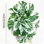 Green Artificial Plants Simulation Wall Hanging Fake Leaf Rattan Real Turtle Rattan Wedding Hotel Party Home Decor Accessori - Image 17