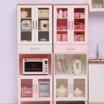 1:6 Doll House Mini Model Furniture Accessories ABS Cupboard Sideboard Kitchen Storage Cabinet Bjd Gsc Blyth Soldier Lol Decor - Image 4