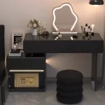 Bedroom Mirror Dressing Table Bedroom Desgin Modern Vanity Table European Salon Designer Service Partitions Hotel Furniture - Image 4