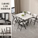 Italian Luxury Dining Tables Modern Foldable Unique Design Dining Tables Waterproof Elegant Muebles De Comedor Furniture Home - Image 9