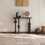 Creative Corner Table Entryway Simple Wood Entrance Hall Console Table Decor Elegant Console Ingresso Living Room Furniture - Image 2