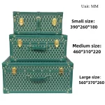 Clothes Storage Boxes Lids Large Capacity Bedroom Storage Boxes Makeup Stationery Organizers Box Toy Props Handicrafts Home - Image 6