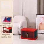 Bedroom Storage Box Clothing Cabinet Organizing Foldable Living Room Storage Cabinet Stationery Toy Organization Boxes Kitchen - Image 12