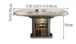 Design Minimalist Dining Table Nordic Waterproof Living Luxury Dining Table Games Space Savers Oval Dining Room Furniture (Copy) - Image 10