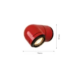Spanish Space Age floor lamp Designer Replica Red White Water Pipe Standing Lamp For Living Room Sofa Bedroom Room Decoration - Image 11