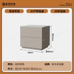 Bedroom Mobile Bedside Table Storage Luxury Drawers Cabinets Librero Wood Nightstand Organizer Criado Mudo Trendy Furniture - Image 8