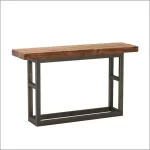 Round Hallway Corner Table Vintage Nordic Unique Entryways Console Table Simple Entrance Console Ingresso Living Room Furniture - Image 6