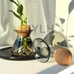 Nordic Style Glass Vase Home Decoration Vase Transparent Hydroponic Plant Flower Arrangement Small Vase Tabletop Decor Ornaments - Image 2