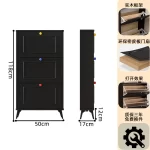 Slim Bedroom Storage Shoe Rack Display Hotel Room Farmhouse Shoe Cabinet Small Office Rangement Chaussures Home Furniture - Image 54
