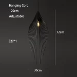 Ceiling Chandeliers 2026 New Trend Hanging Lamps LED Lights Fixture Lustres Modern Industrial Decorative Lamps Free Shipping - Image 9