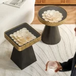Modern Round Coffee Tables Center Living Room Hall Corner Coffee Tables Bedroom Luxury Decoration Side Table Nordic Designer