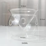 Cuisine Dishes Buffet Serving Dish Creative Restaurant Tableware Japanese Artistic Dry Ice Dishware Serve Ware Fruit Salad Bowl - Image 8