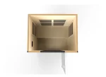 Customization.Saunaking Infrared Sauna Wooden Rooms Traditional Sauna Steam Dry Wooden Sauna Room Cabinet Indoor Hammam for Sale - Image 3