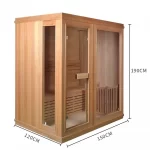 Sauna Room Household Sweating Steam Room Beauty Salon Commercial Volcanic Stone Sauna Furnace - Image 4