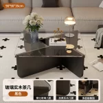 Aesthetic Coffee Table Elegant Design Glam Modern Side Table Space Premium Saving Vintage Sedentary Table Home Furniture - Image 14