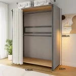 Modern Wardrobes Organizer Closet Storage Bedroom Coat Rack Floor Corner Household Metal Hanger Hat Rack Shelf Home Furniture - Image 31
