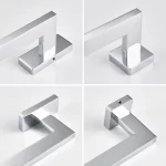 Single Towel Rack 30-80cm Bathroom Towel Holder Hanging Toilet  Clothes Shelf  Wall Mount Kitchen Storage Rail Brass Accessories - Image 4
