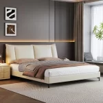 Nightstands Storage Bed Unique Upholstered Double Headboards Bed Bedroom Luxury Muebles Para Dormitorio Furniture Accessories - Image 2