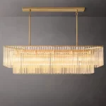 Nordic Luxury Glass Bar Big Ceiling Chandeliers Home Decoration Large Hanging Lamps for Living Room Hotel Lustre Gold - Image 5