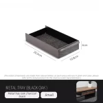 Wooden Storage Box Office Desktop Storage Tray Modern Multifunctional Square Organize Boxes Computer Storage Rack Accessories - Image 10
