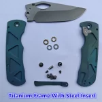 JUFULE 2026 Dixon Titanium Handle Ceramic Bearing Pocket EDC Tool Kitchenware Fish Fruit Camping 154CM Outdoor Folding Knife - Image 5