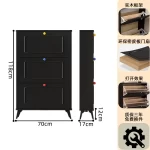 Slim Bedroom Storage Shoe Rack Display Hotel Room Farmhouse Shoe Cabinet Small Office Rangement Chaussures Home Furniture - Image 48