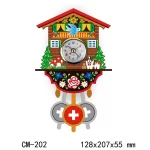 Wooden Hanging Wall Clock Bird Alarm Clock Cuckoo Clocks For Home Decoration Quartz Watch Decorative Home Decor - Image 8