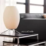 Nelson bubble floor lamp wabi sabi white ufo Silk lamp Danish designer Living Room Sofa Side Bedroom Bedside Standing Led Lamp - Image 4