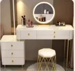 Beauty Modern Vanity Table Storage Simple Nordic Classic Vanity Table Elegant Makeup Luxury Schminktisch Bedroom Furniture - Image 12