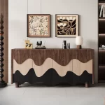 Space Saving Storage Box Door Cabinet Decorative Outdoor Wooden Shoe Cabinet Organizers Storage Locker Living Room Furniture - Image 3