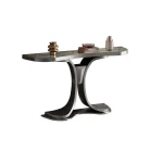 Elegant Vertical Living Room Table Metal Design Entry Premium Hotel Table Nordic Hall Wohnzimmer Tische Luxury Furniture - Image 6