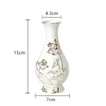 Home Ceramics Lotus Vases Ornaments Buddha Hall Worship Accessories Living Room Flower Arrangement Vase Decoration Crafts - Image 16