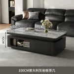 Storage Luxury Coffee Table Modern Living Room Designer Drawers Organizer Moving Side Table Writing Mesa Auxiliar Home Furniture - Image 9