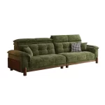 Big Minimalist Sectional Sofa Luxury Designer Green Japanese Sectional Sofa Modern Apartments Woonkamerbanken Home Furniture - Image 6