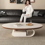 Writing Luxury Side Table Modern Decoration Designer Storage Standing Moving Coffee Table Dinner Mesas Bajas Home Furniture - Image 3
