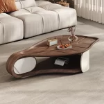 Unique Luxury Coffee Table Decoration Bedroom Modern Wood Designer Moving Side Table Living Room Mesas Bajas Home Furniture