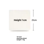 Creative Ceramic Rectangular Plate Pure White 10 Inch Western Dinner Plate Sushi Pasta European Style Steak Plate Italian Style - Image 10